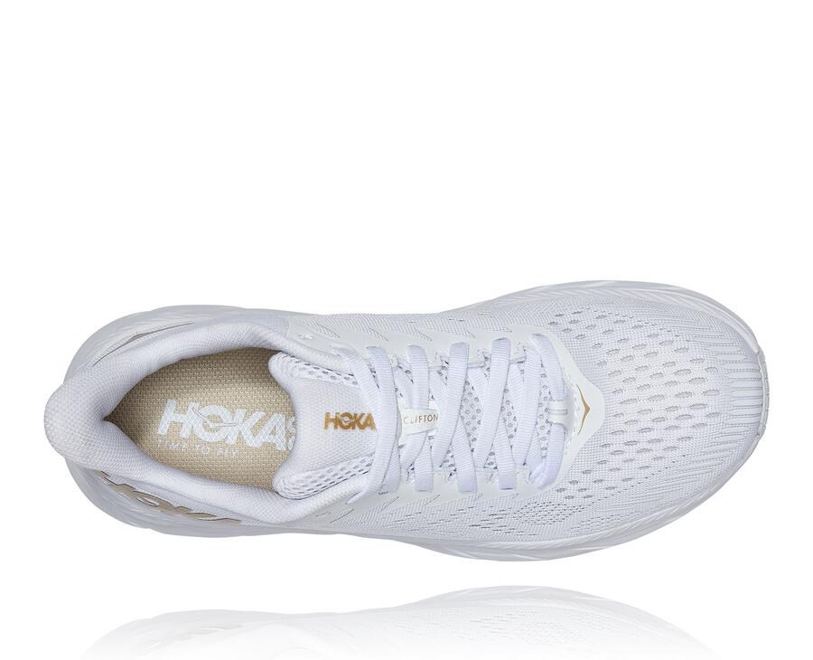 Tenis Hoka One One Masculino Branco - Clifton 7 - 705-RXGADY